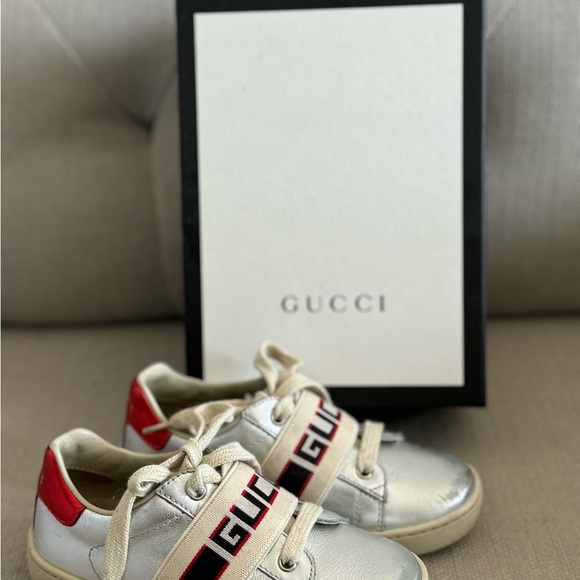 Gucci Ace Sneakers Toddler size 25 (9 Toddler) - Picture 11 of 12